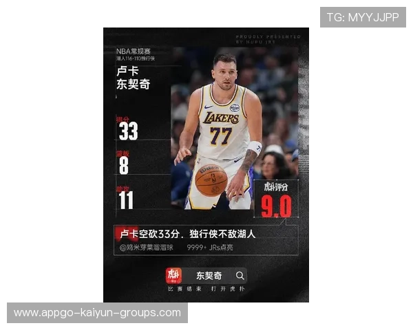 独行侠外线火力全开，东契奇再度砍下高分，独行侠当家球星东契奇